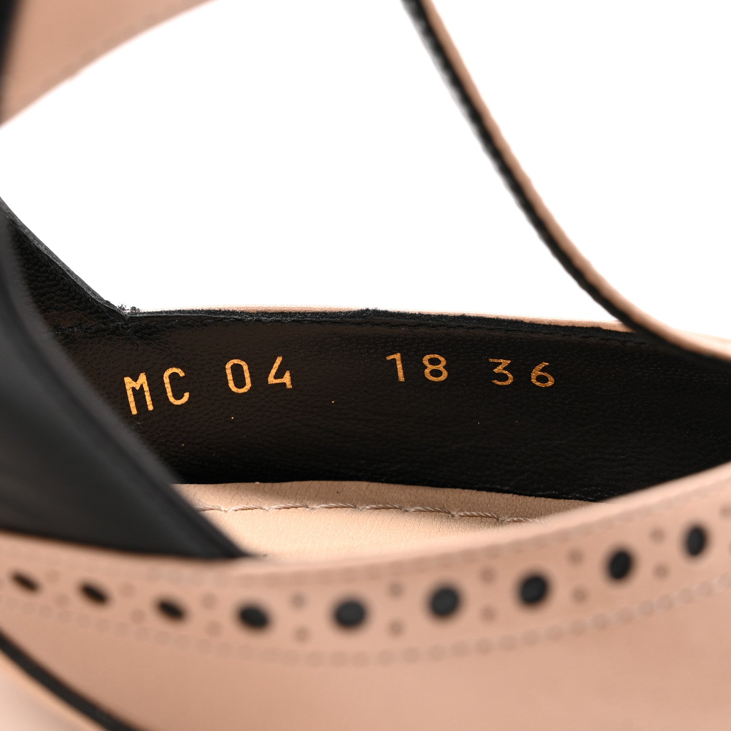 Christian Dior Goatskin Spectadior Mules 36 Black Nude 9 of 11