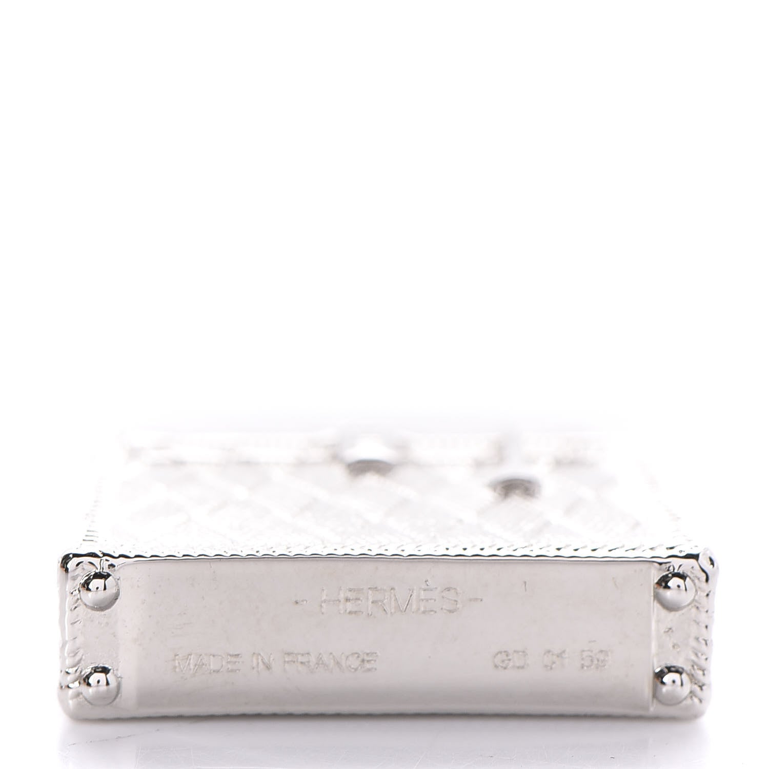 Hermes Palladium Kelly Curiosite Charm 3 of 4