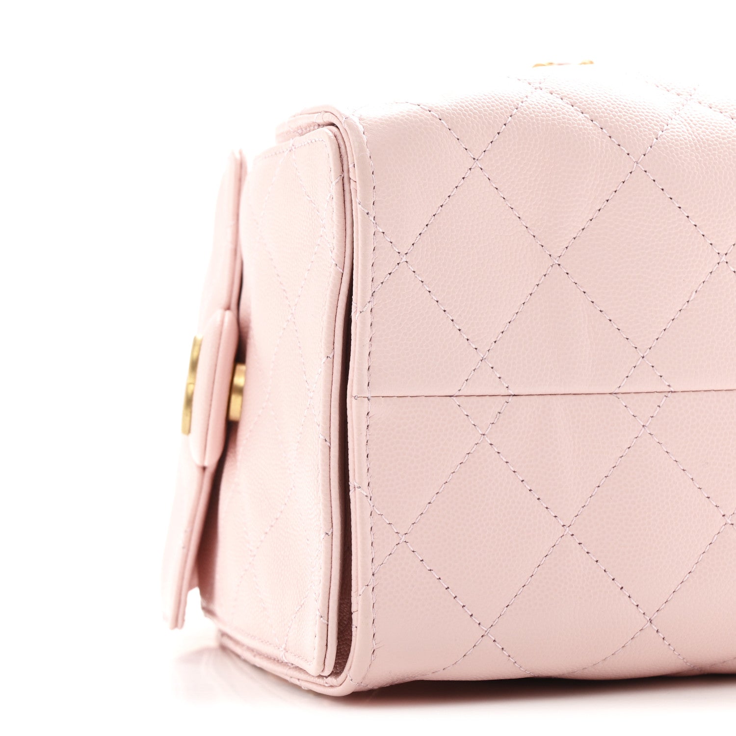 Chanel Caviar Quilted Small Chanel 25 Handbag Light Pink 9 of 11