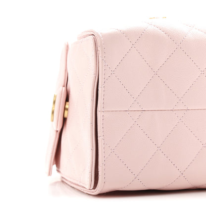 Chanel Caviar Quilted Small Chanel 25 Handbag Light Pink 9 of 11