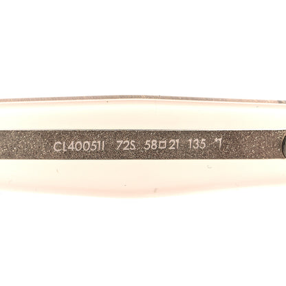 Celine Round Sunglasses CL 40051/I Transparent Light Pink 6 of 6