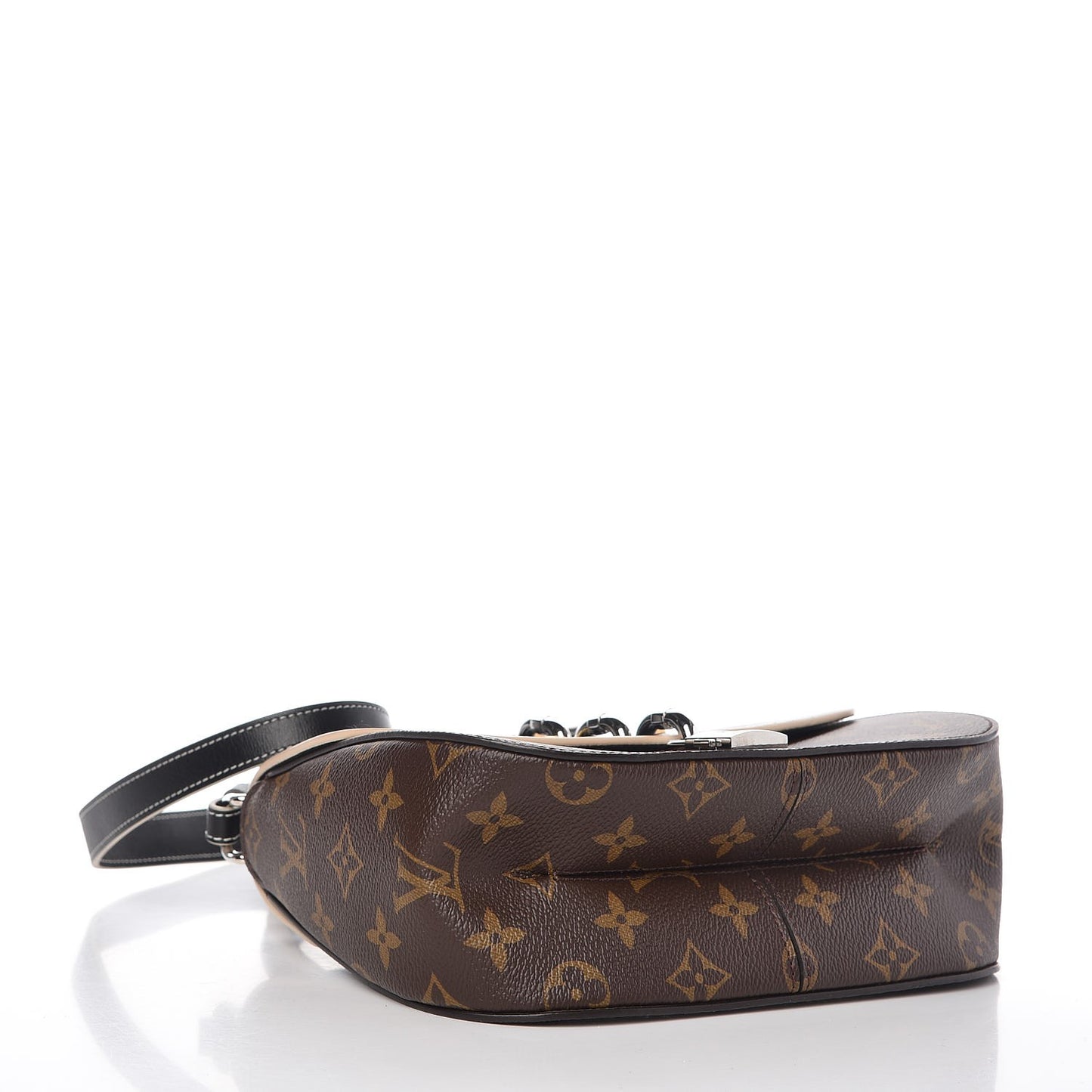 Calfskin Monogram Chain It Bag PM Black