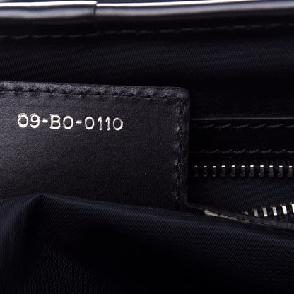 Christian Dior Nylon Cannage Charming Lock Messenger Bag Black 7 of 10