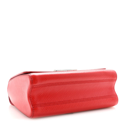 Louis Vuitton Epi Twist Shoulder Bag MM Coquelicot 4 of 8