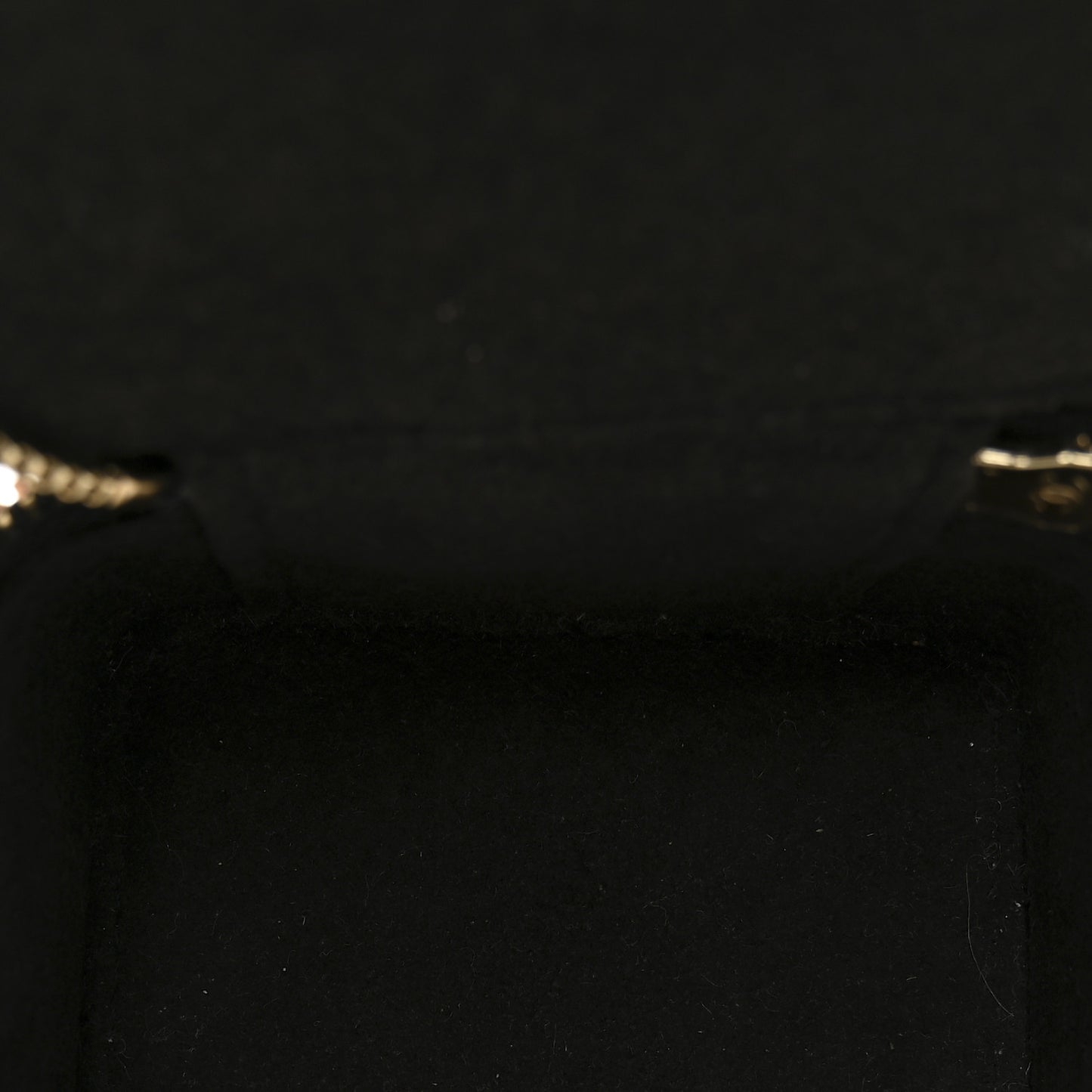 Caviar Quilted Jewelry Travel Case Black