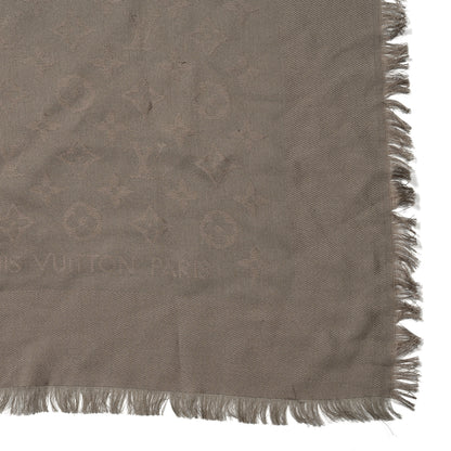 Louis Vuitton Silk Wool Monogram Shawl Verone 2 of 6