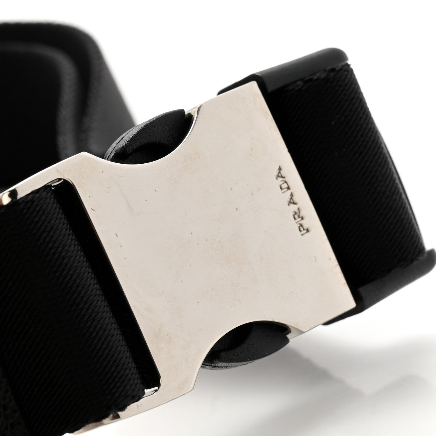 Prada Re-Nylon Belt With Triangle Pouch 110 44 Black 8 of 8