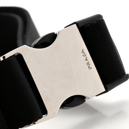 Prada Re-Nylon Belt With Triangle Pouch 110 44 Black 8 of 8