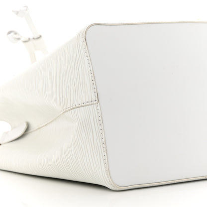 Louis Vuitton Epi Love Lock NeoNoe White 10 of 21