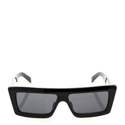 Celine Acetate Monochroms Square Sunglasses CL40214U Black 2 of 6