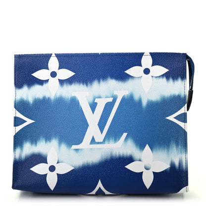 Louis Vuitton Monogram Escale Toiletry Pouch 26 Blue 1 of 7