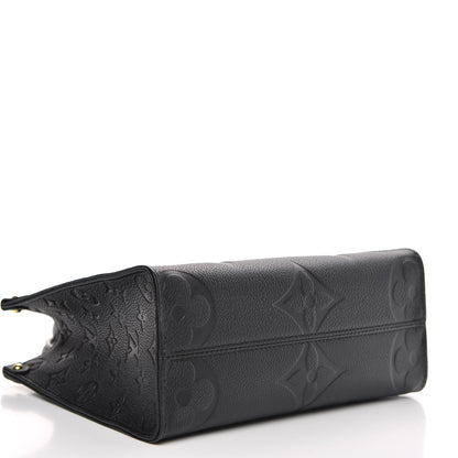 Louis Vuitton Empreinte Monogram Giant Onthego PM Black 4 of 9