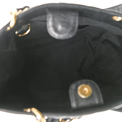 Chanel Caviar Quilted Petit Shopping Tote PST Black 5 of 10