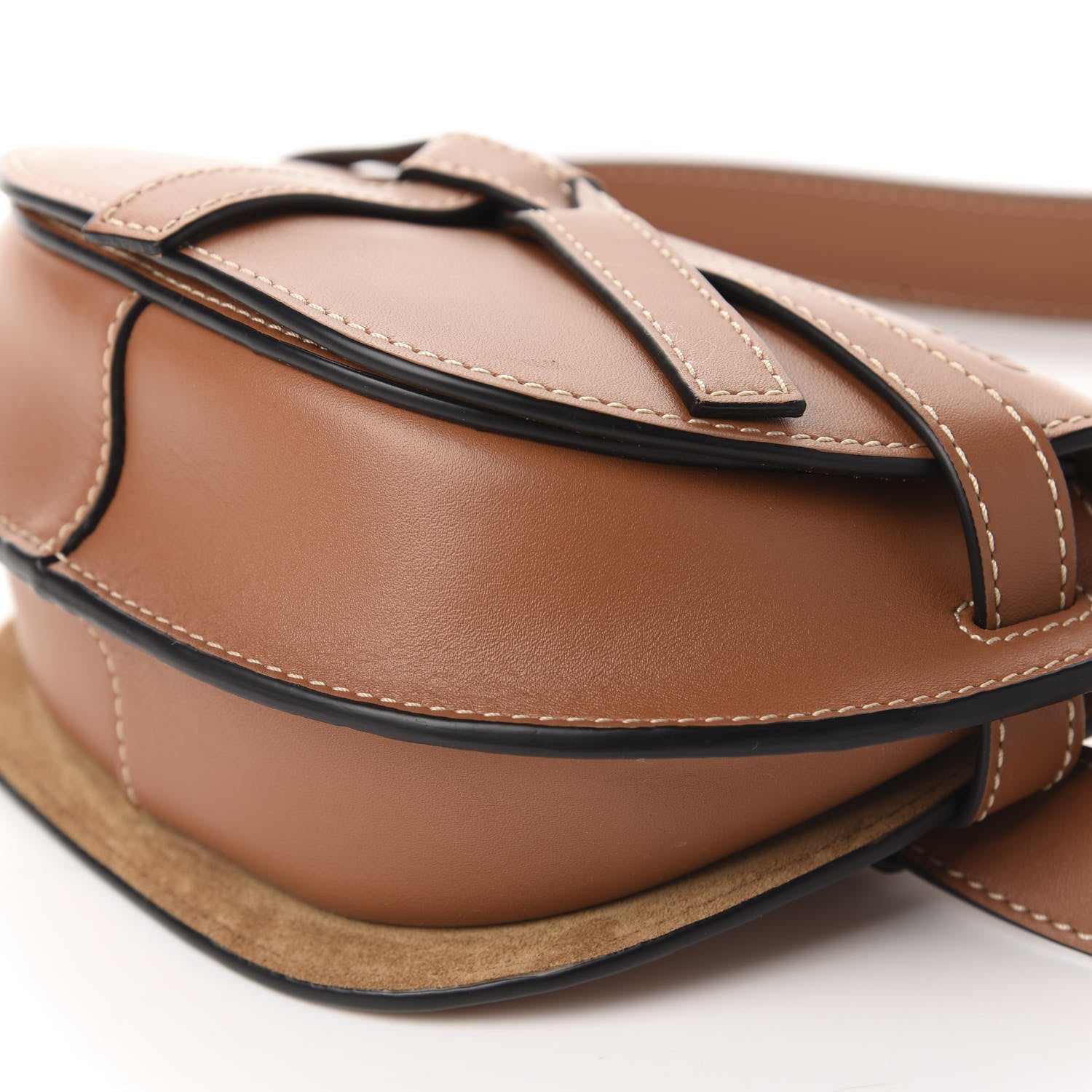 Loewe Calfskin Mini Gate Belt Bag Tan 7 of 10