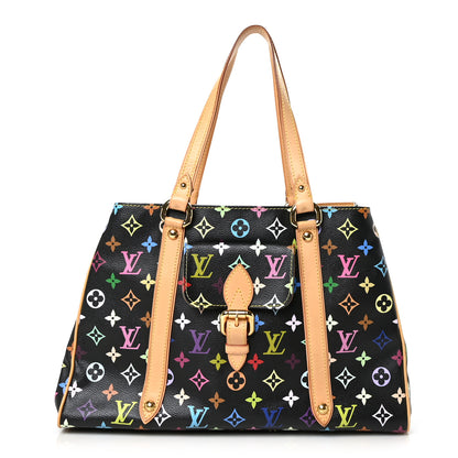 Louis Vuitton Monogram Multicolor Aurelia MM Black 1 of 8