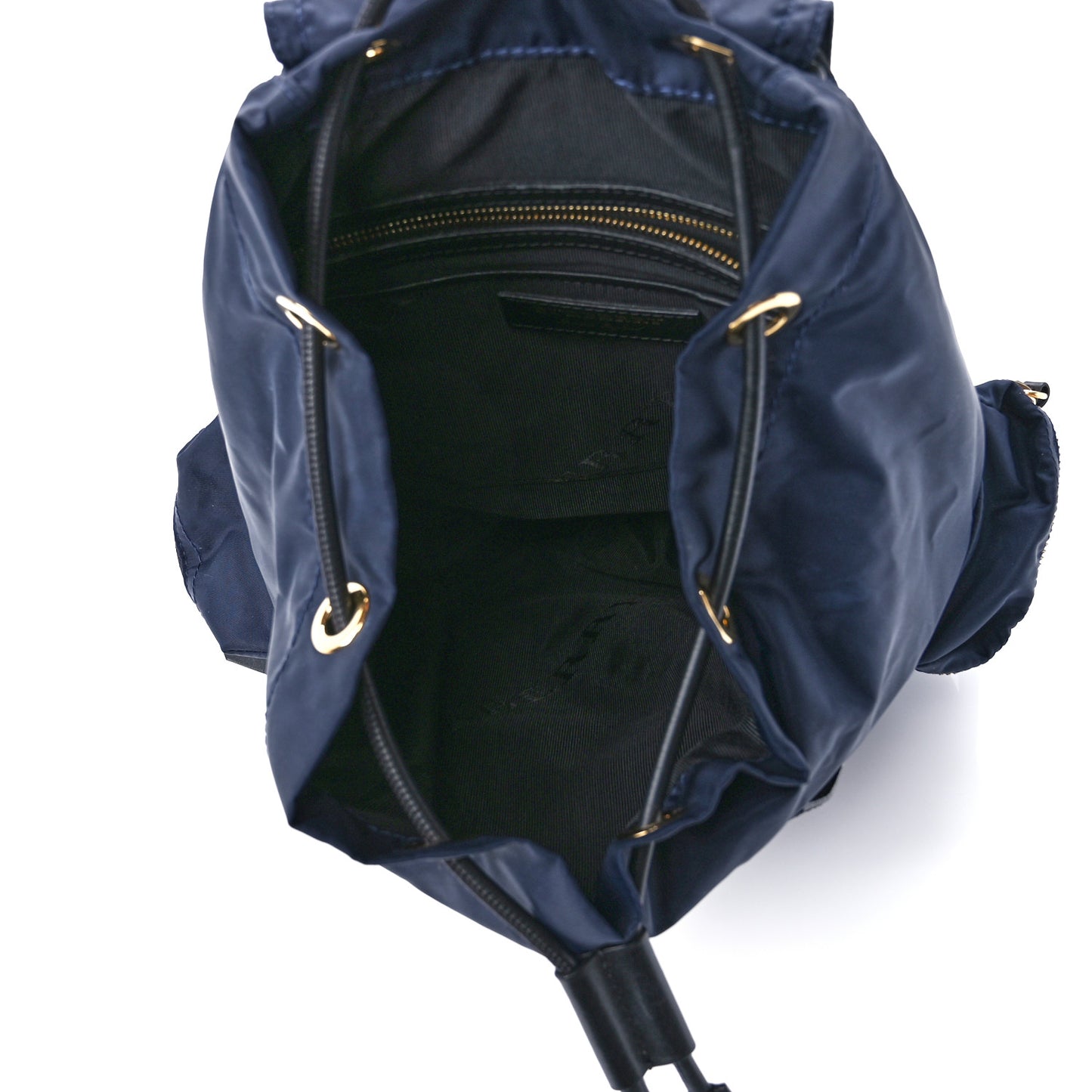 Nylon Medium Rucksack Backpack Ink Blue