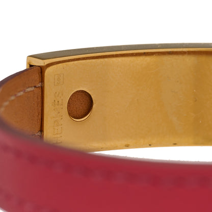 Hermes Chevre Mysore Pousse Pousse Bracelet Rouge Vif 3 of 3