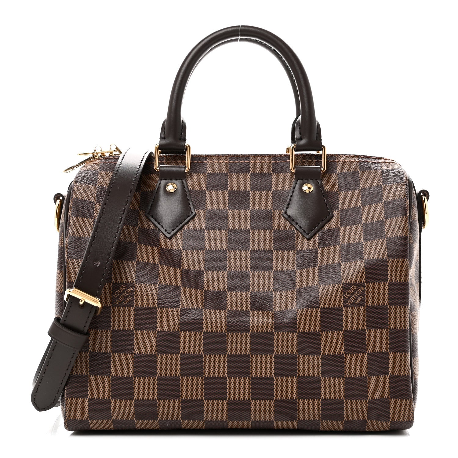 Louis Vuitton Damier Ebene Speedy Bandouliere 25 1 of 9
