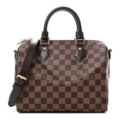 Louis Vuitton Damier Ebene Speedy Bandouliere 25 1 of 9