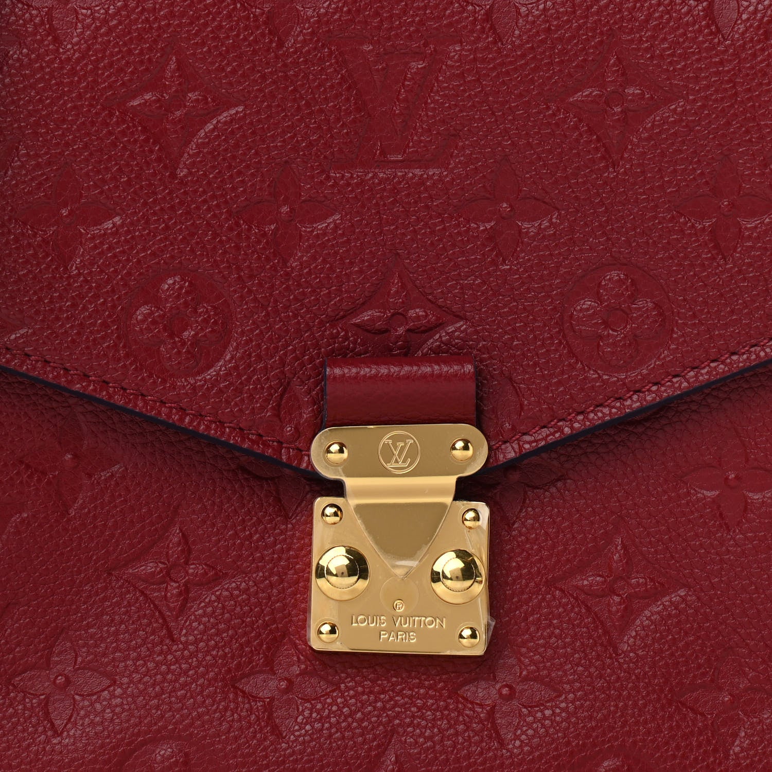 Louis Vuitton Empreinte Pochette Metis Cherry Berry 7 of 12