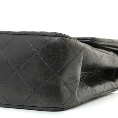 Chanel Lambskin Quilted Small Double Flap Black 6 of 13