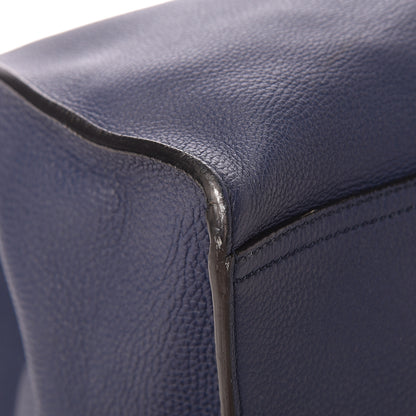 Gucci Soft Calfskin Medium Jackie Top Handle Bag Classic Blue Marine 9 of 15