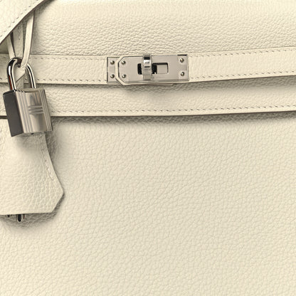 Hermes Togo Kelly Retourne 25 Mushroom 8 of 14