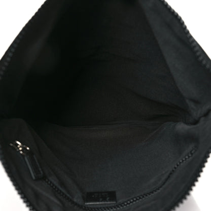Gucci Nylon Monogram Medium Flat Messenger Bag Black 5 of 10