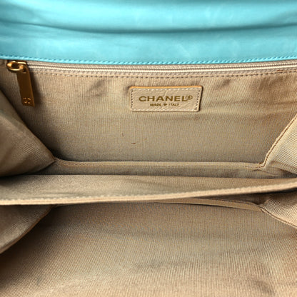 Chanel Patent Striped Mademoiselle Flap Multicolor 4 of 11