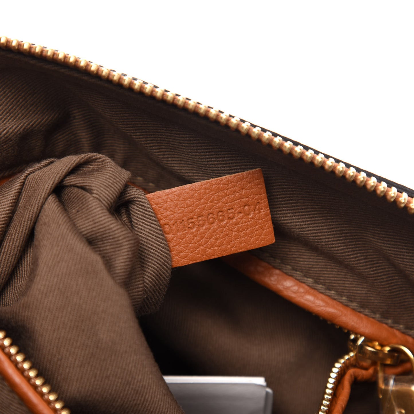 Calfskin Medium Marcie Satchel Tan