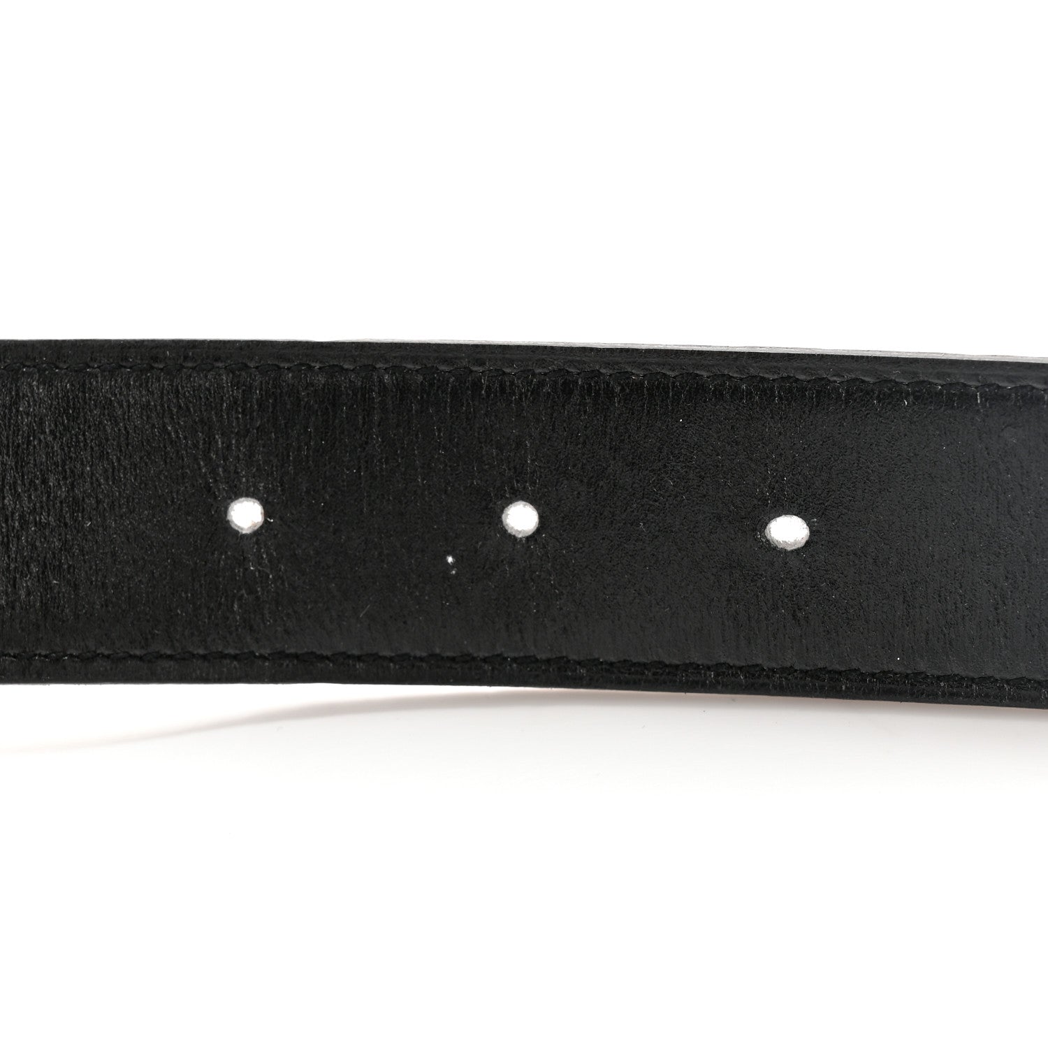 Hermes Box Togo 32mm H Belt 85 34 Black Gold 3 of 11