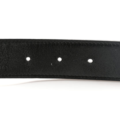 Hermes Box Togo 32mm H Belt 85 34 Black Gold 3 of 11