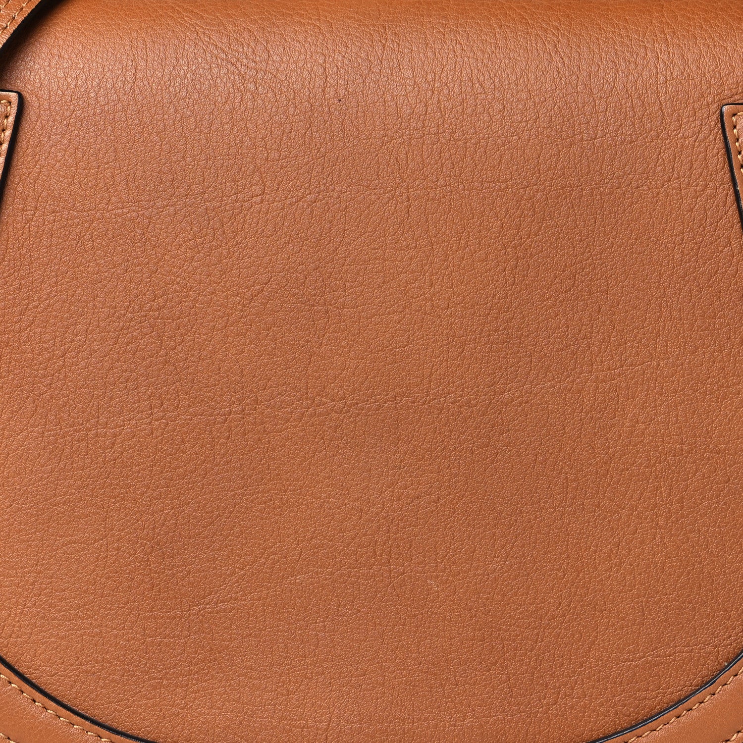 Chloe Calfskin Suede Medium Nile Bracelet Bag Caramel 9 of 13