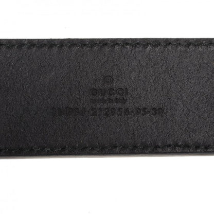 Gucci Leather Interlocking G Belt 95 38 Black 4 of 6