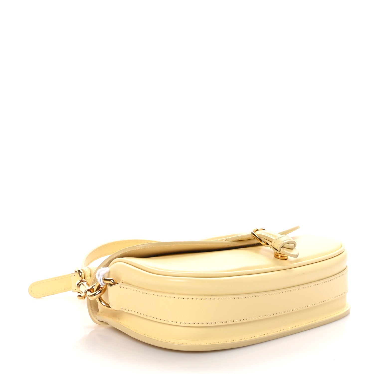 Christian Dior Box Calfskin East West Bobby Bag Pale Yellow 4 of 9
