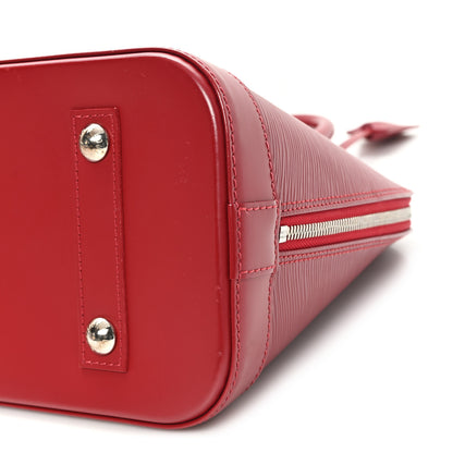Louis Vuitton Epi Alma PM Castillan Red 9 of 9