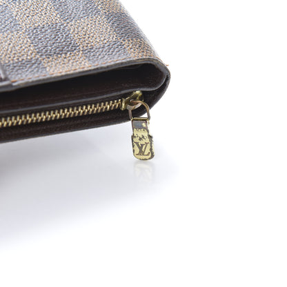 Louis Vuitton Damier Ebene Zippe Zipped Compact Wallet 13 of 13