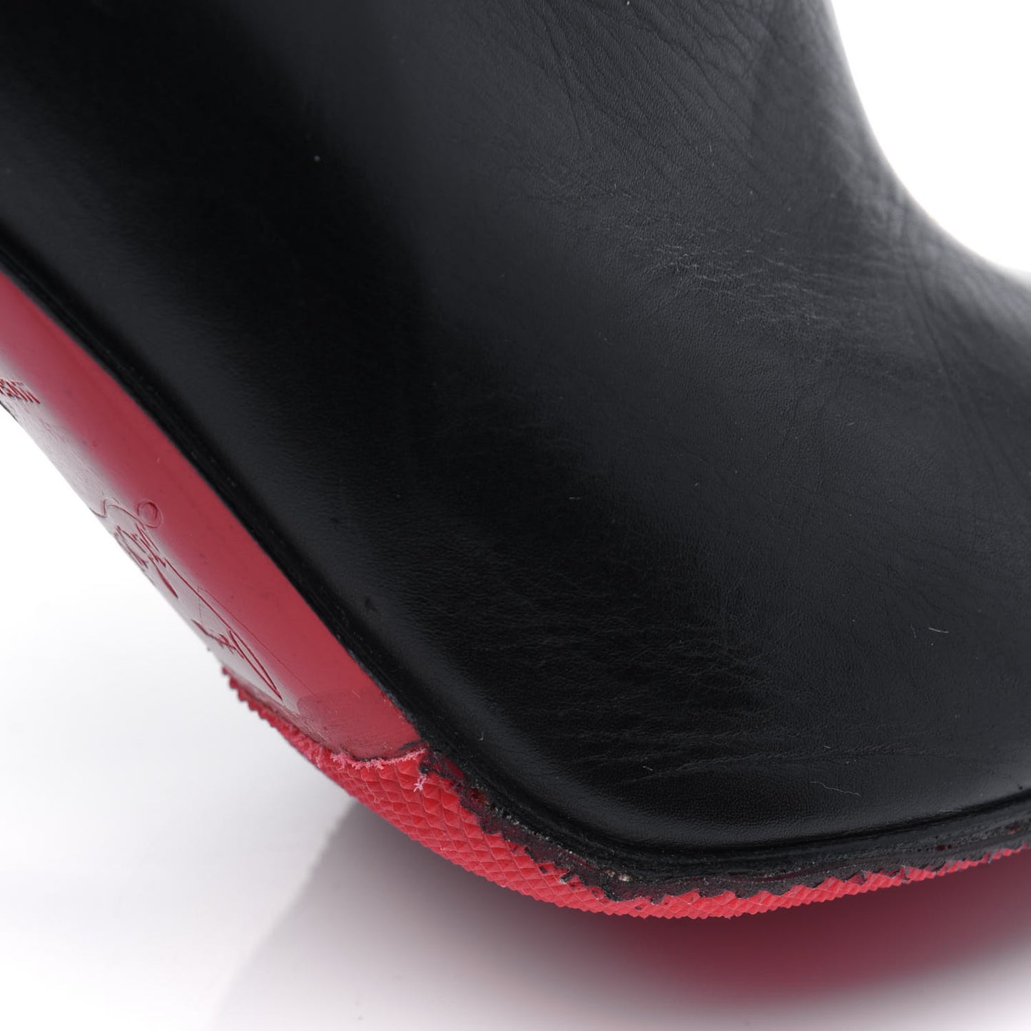 Calfskin Dahlia 100 Ankle Boots 36.5 Black