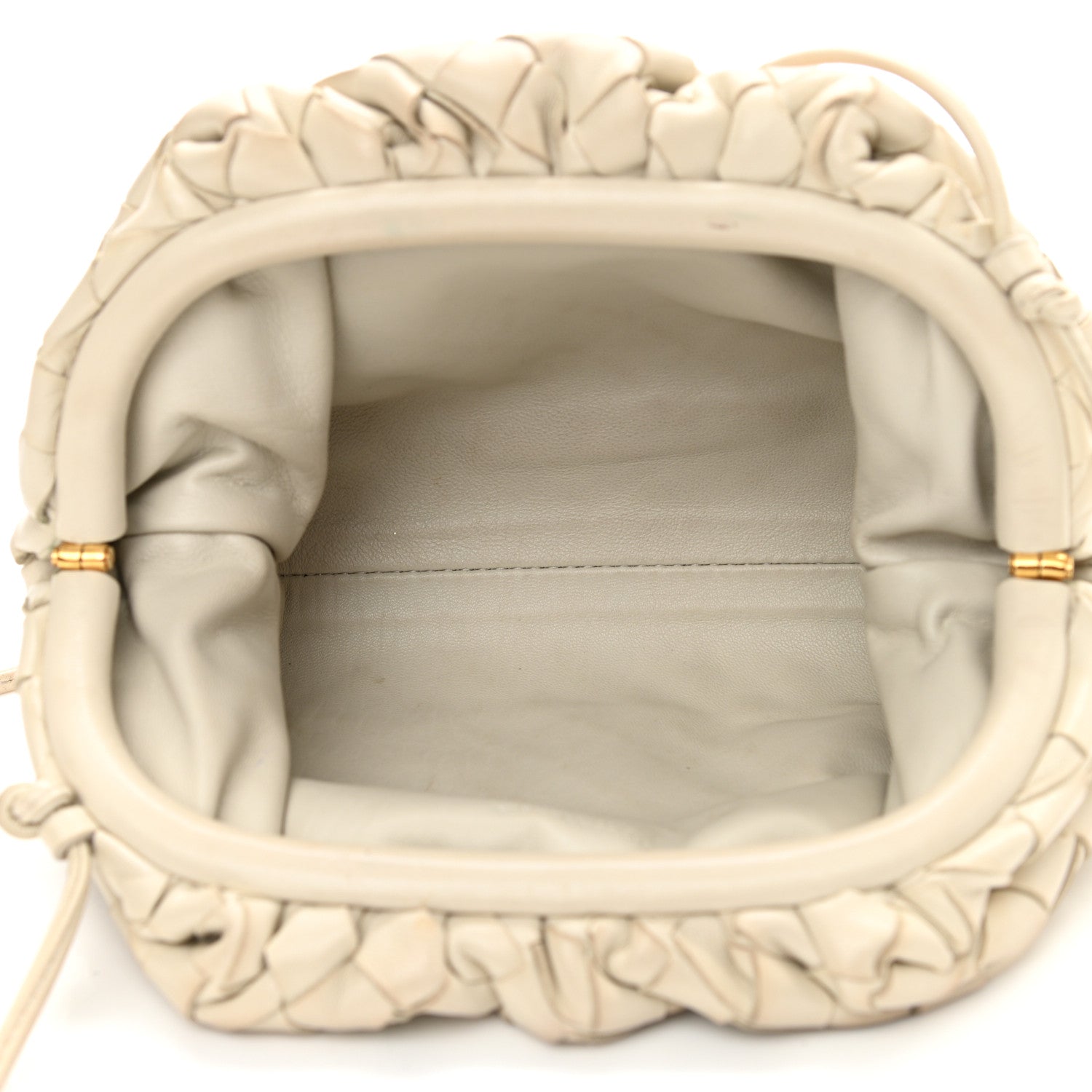 Bottega Veneta Nappa Intrecciato The Mini Pouch Plaster 5 of 13
