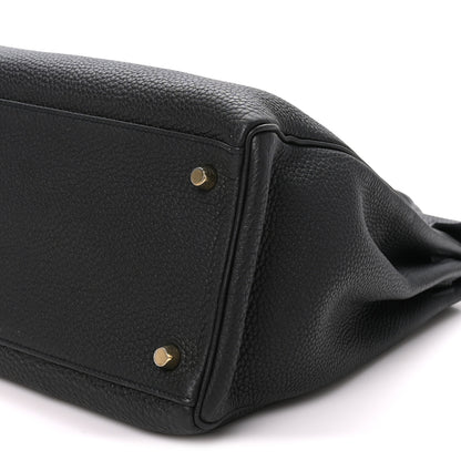 Hermes Togo Kelly Retourne 35 Black 10 of 10