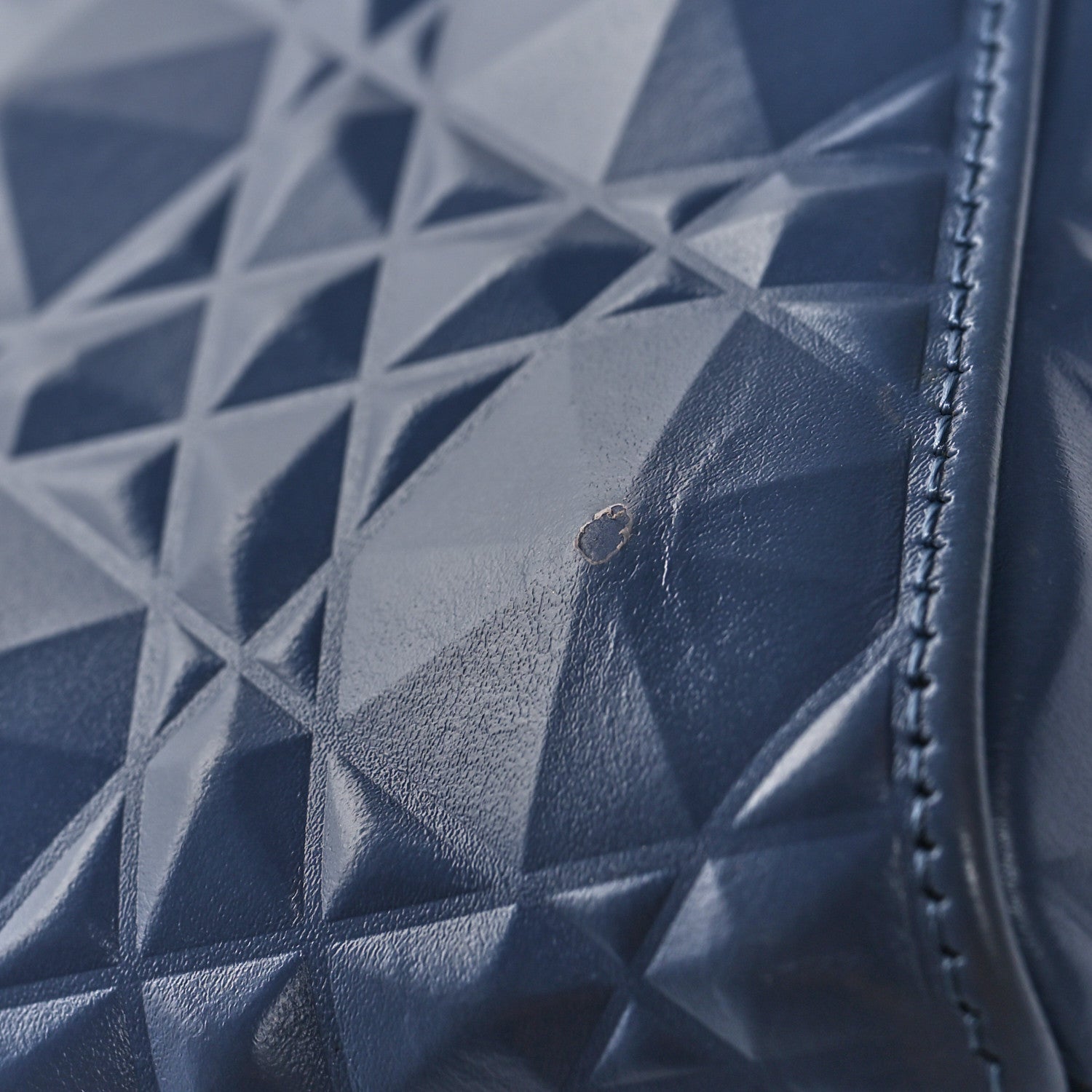Christian Dior Calfskin Cannage Diamond Small My ABCDior Blue 8 of 18