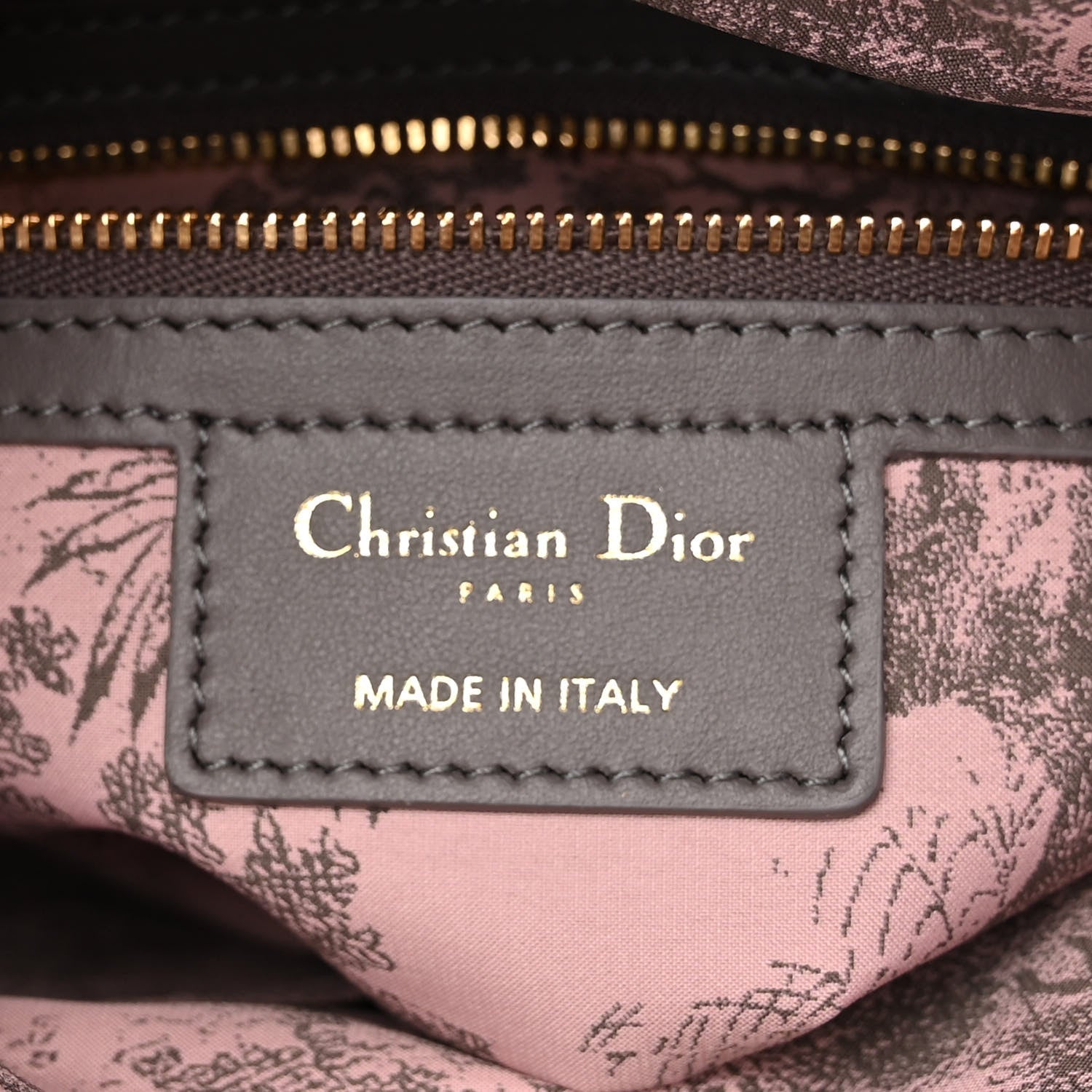 Christian Dior Wicker Oblique Medium Lady Dior Bag Pink Grey 6 of 11