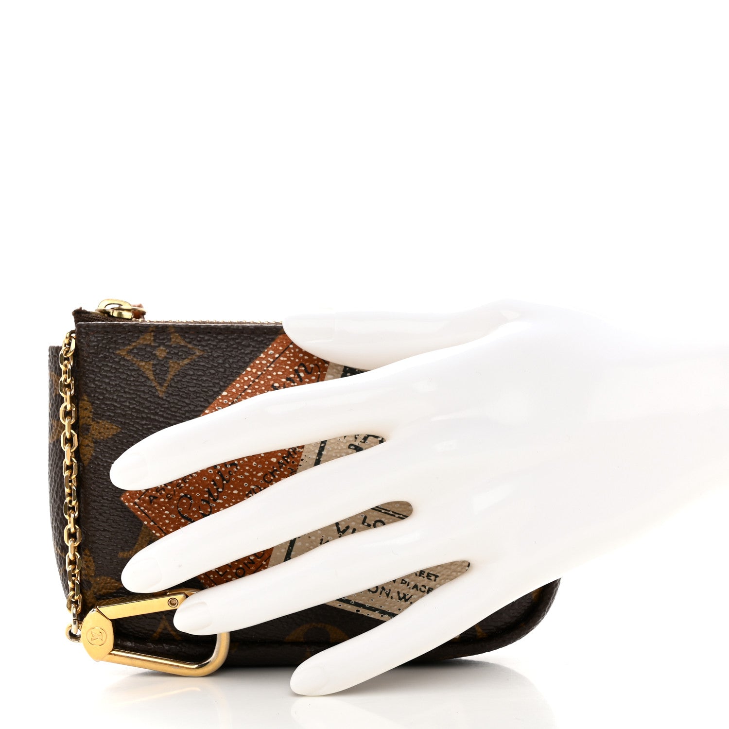 Louis Vuitton Monogram Trunks and Bags Pochette Cles Key Holder 2 of 7