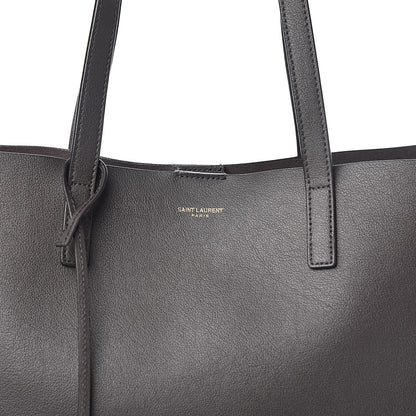 Saint Laurent Calfskin Large Shopping Tote Asphalt 12 of 12