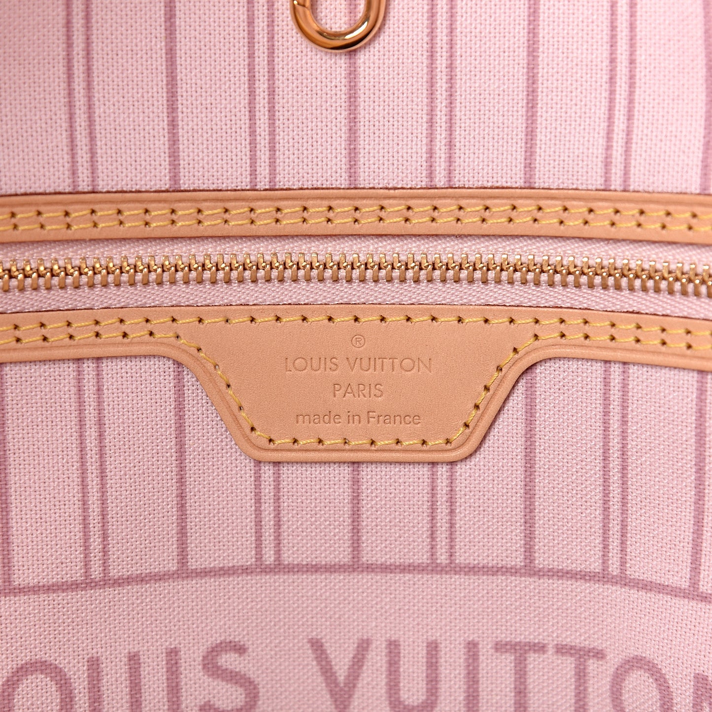 Monogram Maui V Neverfull MM Rose Ballerine