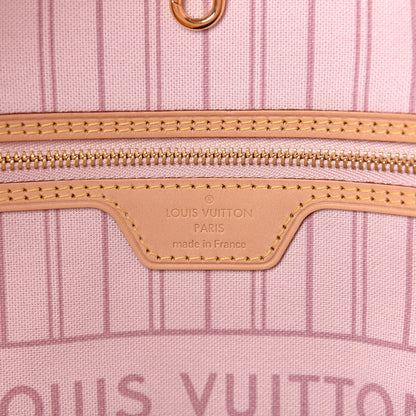 Louis Vuitton Monogram Maui V Neverfull MM Rose Ballerine 7 of 11
