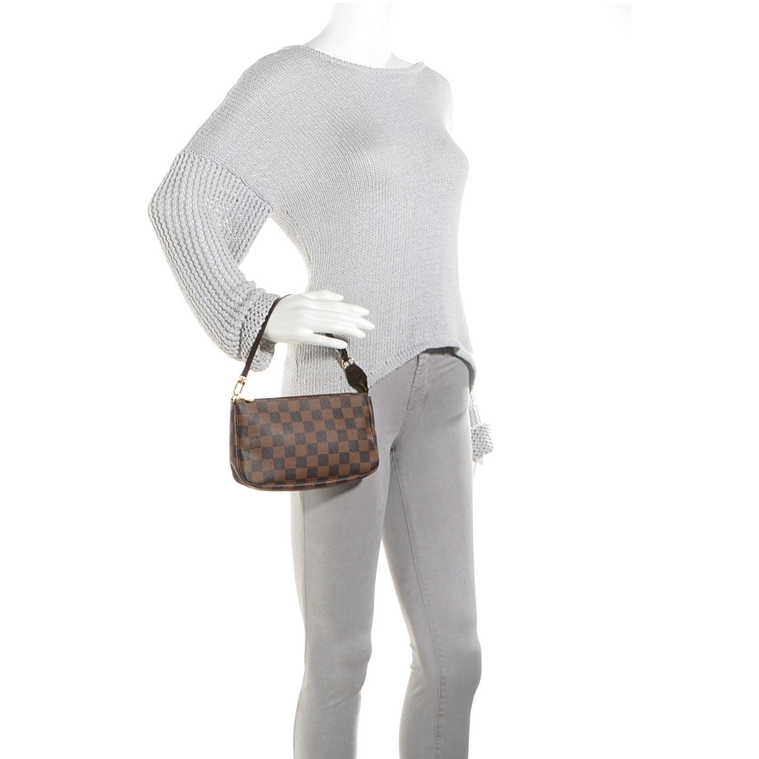 Louis Vuitton Damier Ebene Pochette Accessories 2 of 7