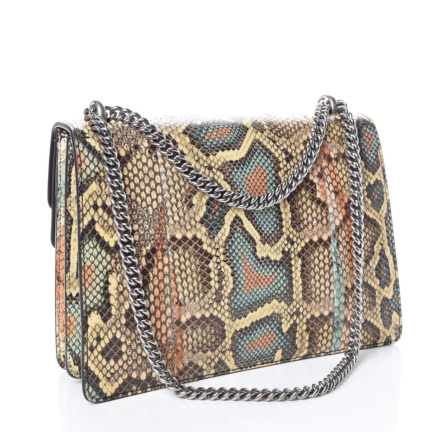 Gucci Snakeskin Medium Dionysus Shoulder Bag Multicolor 3 of 13