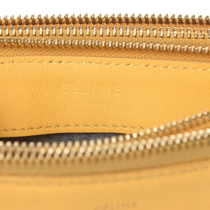 Celine Lambskin Small Trio Crossbody Bag Fluo Yellow 8 of 17