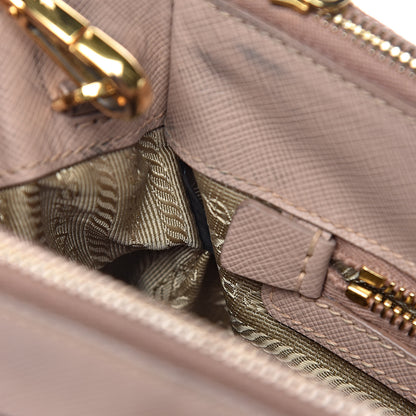 Prada Saffiano Medium Galleria Double Zip Tote Cammeo 7 of 31